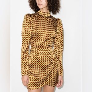 Reformation Josefine mini dress silk size 6